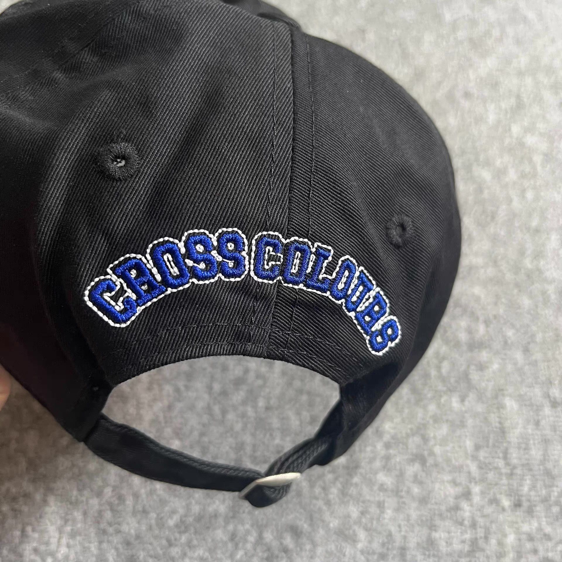 Cross Colours CrossColoursEmbroideredCurvedBrim Baseball Cap / Sun Hat Q7 Size ONE SIZE - 4 Thumbnail