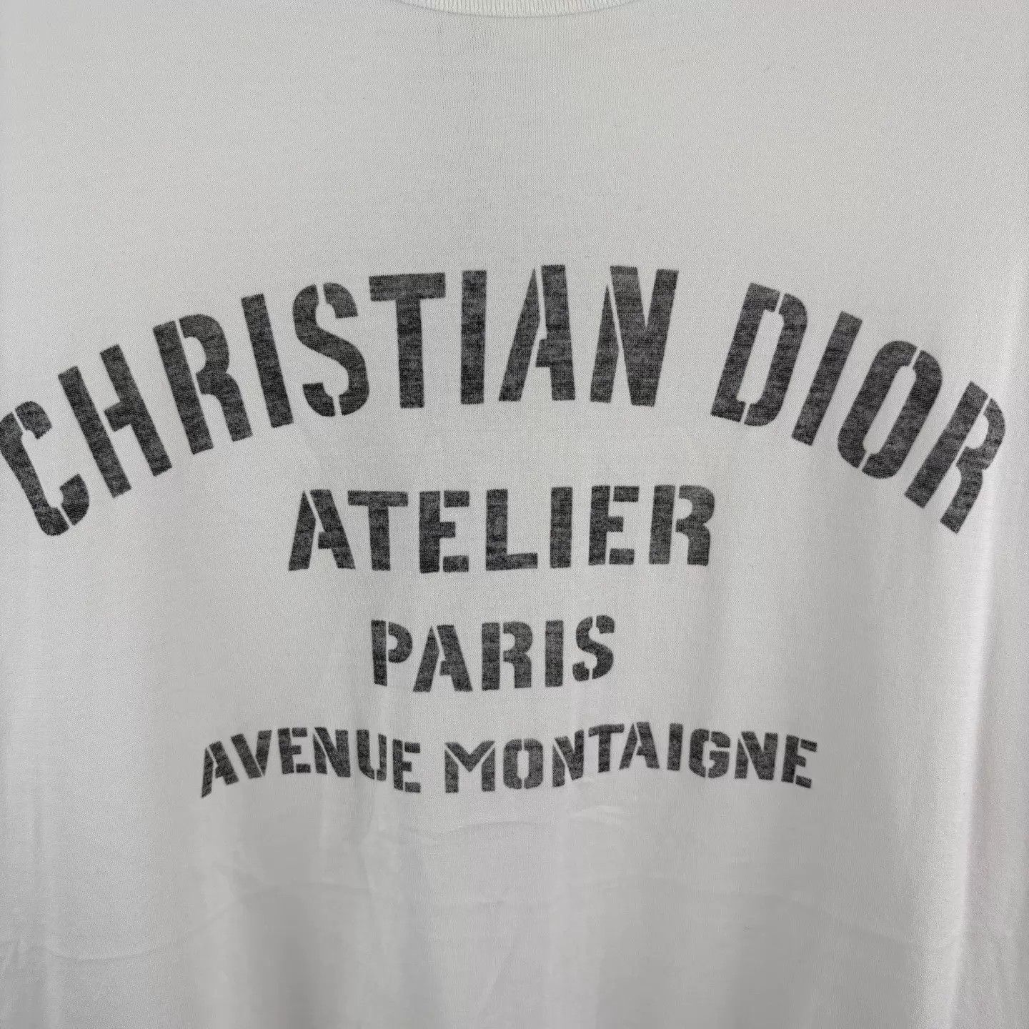 Dior Dior Atelier White Slogan SS Tee XXL New Size XXL / US 16-18 / IT 52-54 - 4 Thumbnail