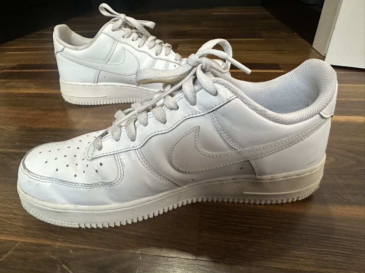 Nike Nike Af1 White size 10 Size US 10 / EU 43 - 4 Thumbnail