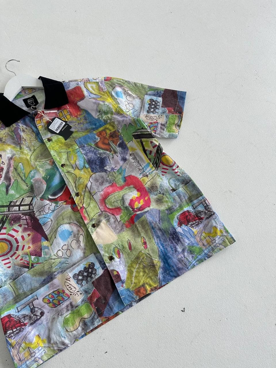Brain Dead Leomis World Short Sleeve Button Up Shirt Size US S / EU 44-46 / 1 - 2 Thumbnail