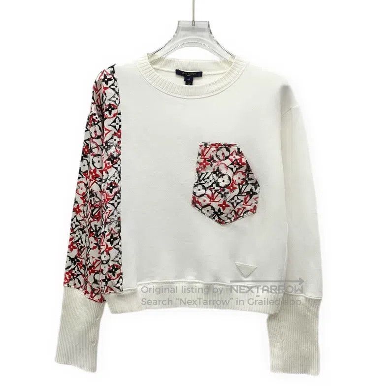 Louis Vuitton Louis Vuitton White pocket logo presbyopic patchwork cotto Size XS / US 0-2 / IT 36-38 - 1 Thumbnail
