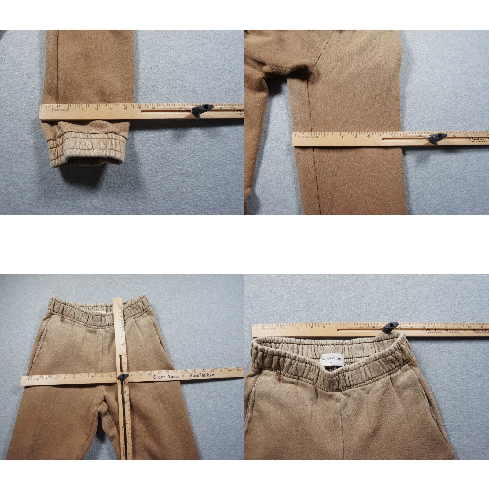 Vintage VINTAGE Cotton Citizen Sweatpants Womens Small Brown Jogger Distressed Lounge Casual Size 28" / US 6 / IT 42 - 9 Thumbnail