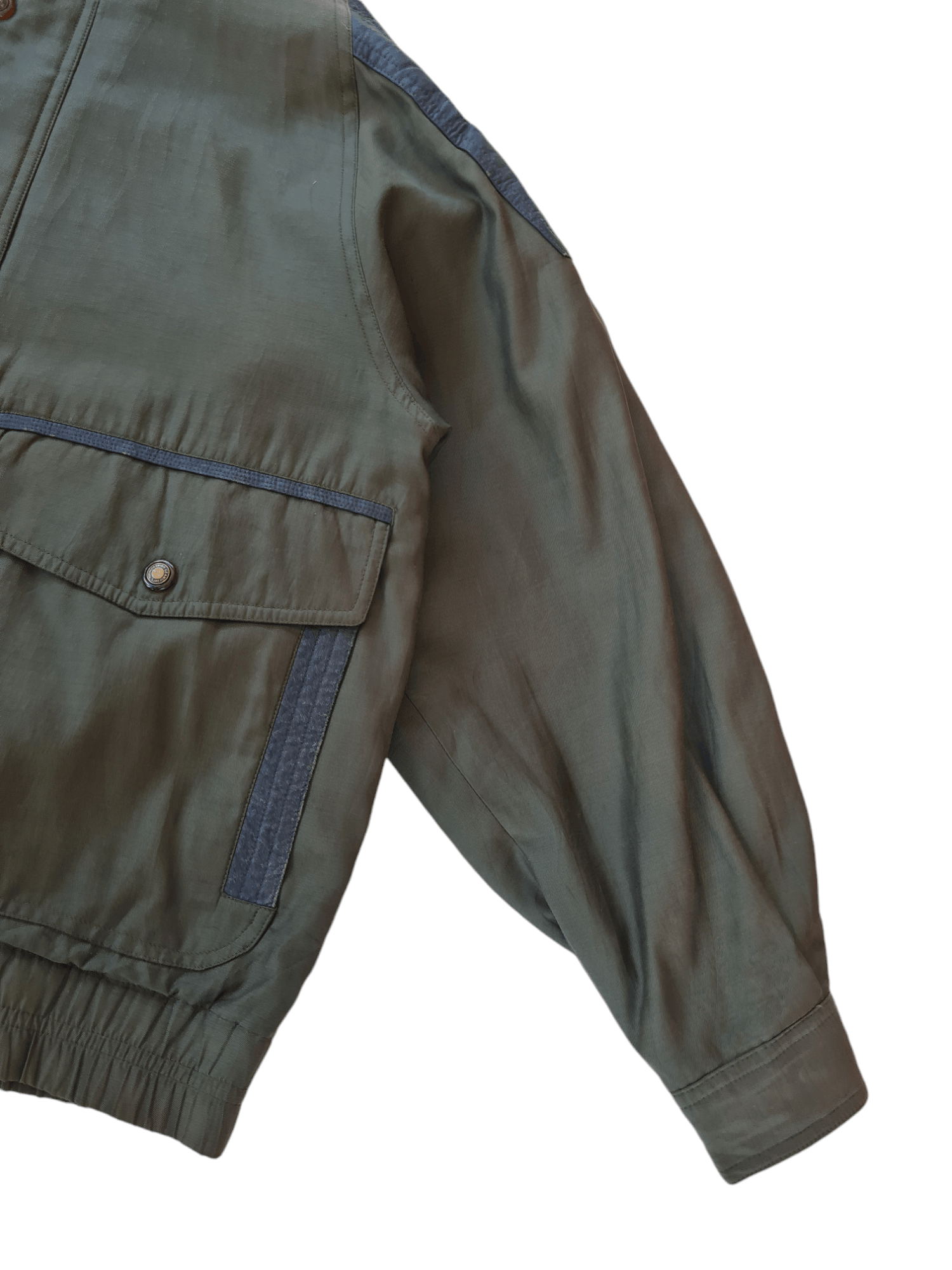 Vintage Vtg Divisarmo Italian Designer Bomber Jacket Size US M / EU 48-50 / 2 - 4 Thumbnail
