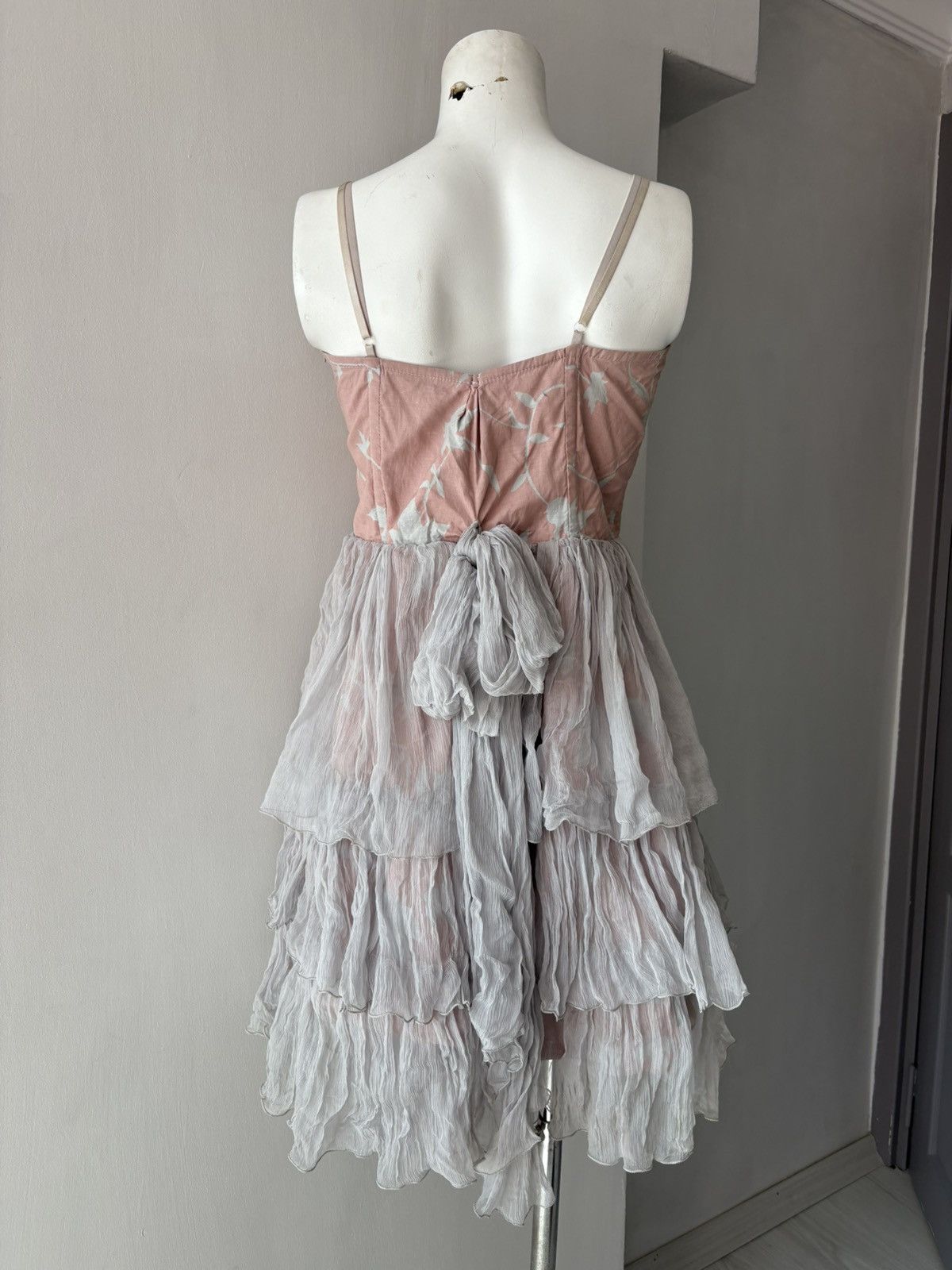 Vintage Jeff Gallano silk dress Size L / US 10 / IT 46 - 15 Thumbnail