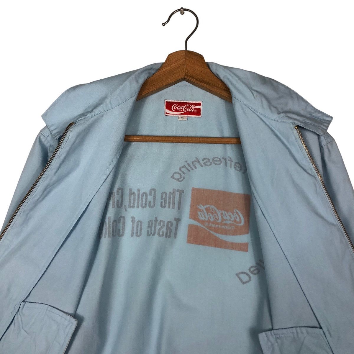 Japanese Brand 🔥Vintage Bomber Jacket Coca Cola Big Logo Patches Size US S / EU 44-46 / 1 - 14 Thumbnail