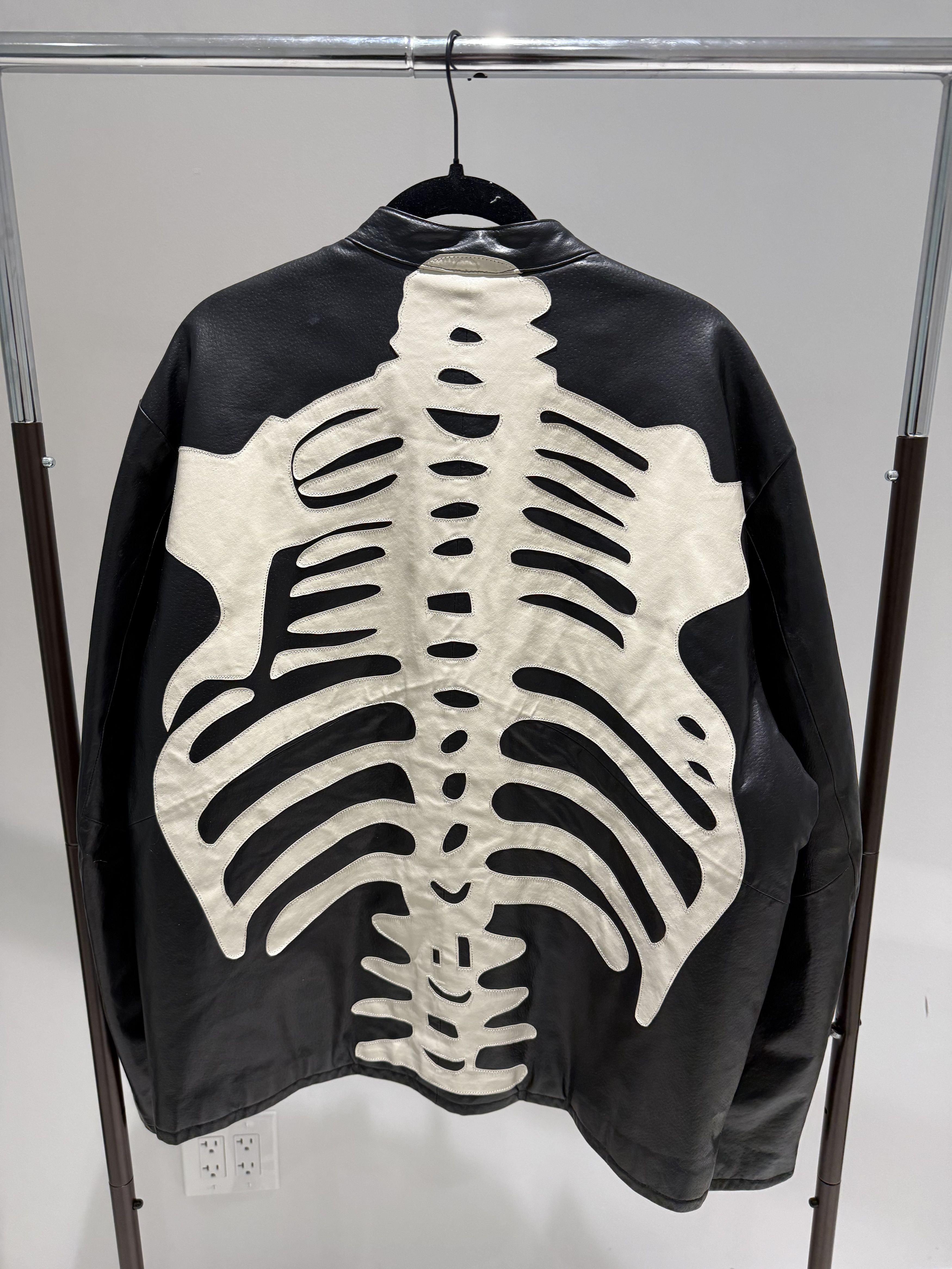 Other SKELETON LEATHER JACKET MAX USA Size US XL / EU 56 / 4 - 5 Thumbnail