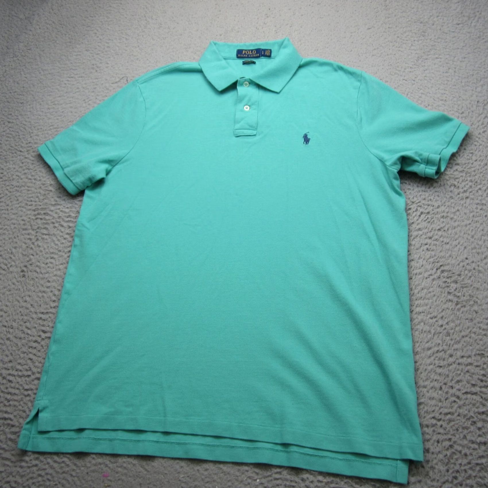 Polo Ralph Lauren Ralph Lauren Polo Shirt Mens L Blue Polo Shirt Classic Fit Polo Ralph Lauren Polo Golf Rugby Casual Short Sleeve Size US L / EU 52-54 / 3 - 2 Thumbnail