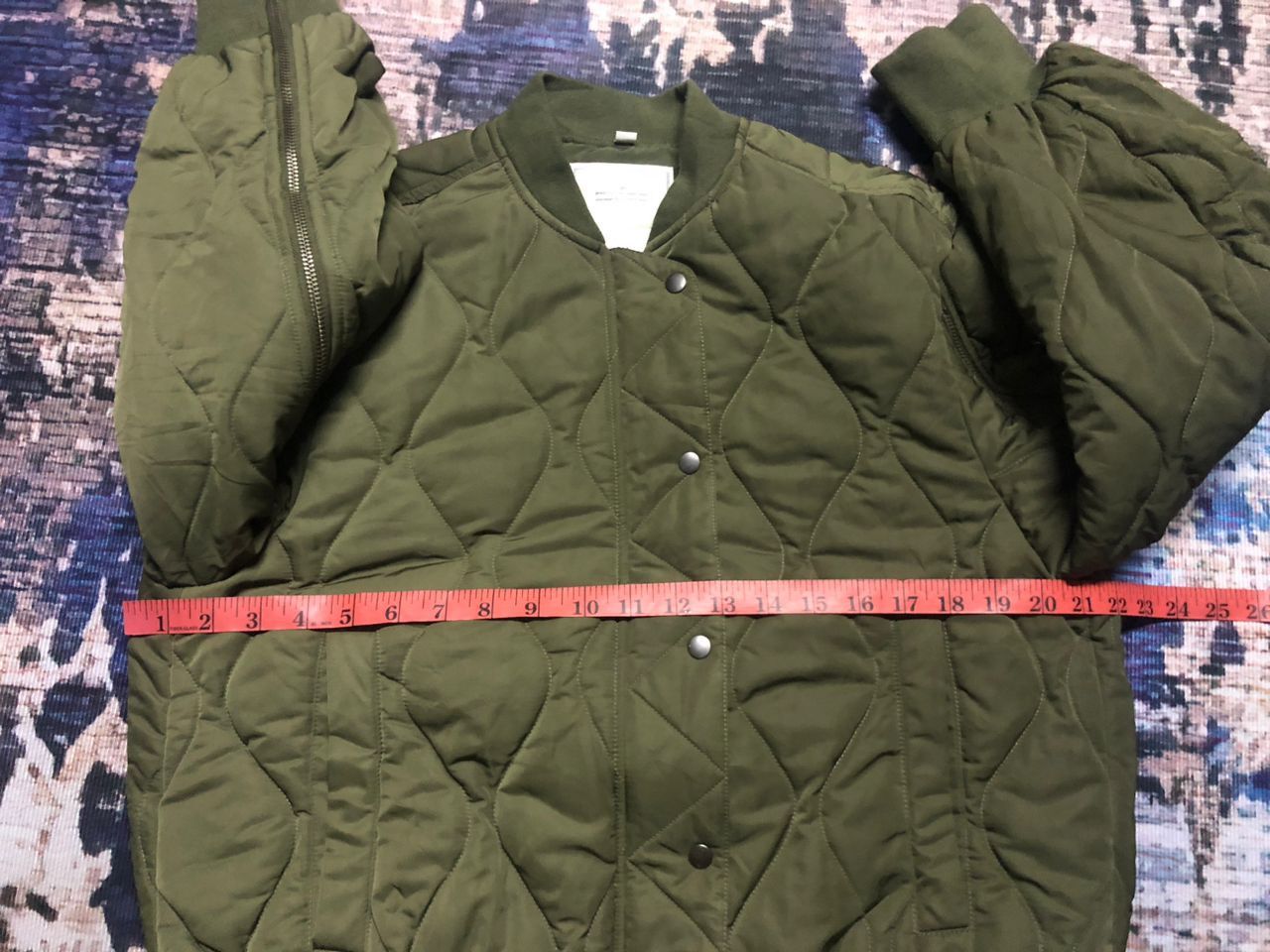 GU Gu x Rokh Quilted Bomber Jacket Zipper Sleeve Size S / US 4 / IT 40 - 15 Thumbnail