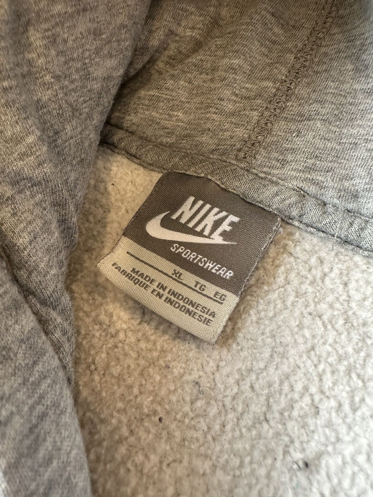 Nike × Vintage Vintage Y2K Nike Hoodie Sweatshirt Skate Grunge Size US L / EU 52-54 / 3 - 9 Thumbnail