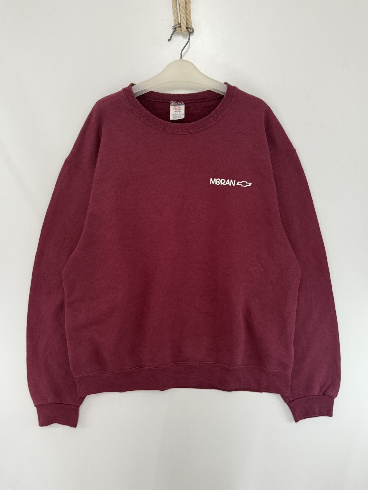 Vintage 🔥 Vintage MORAN Chevrolet Dealer Crewneck Sweatshirt - L Size US L / EU 52-54 / 3 - 1 Thumbnail