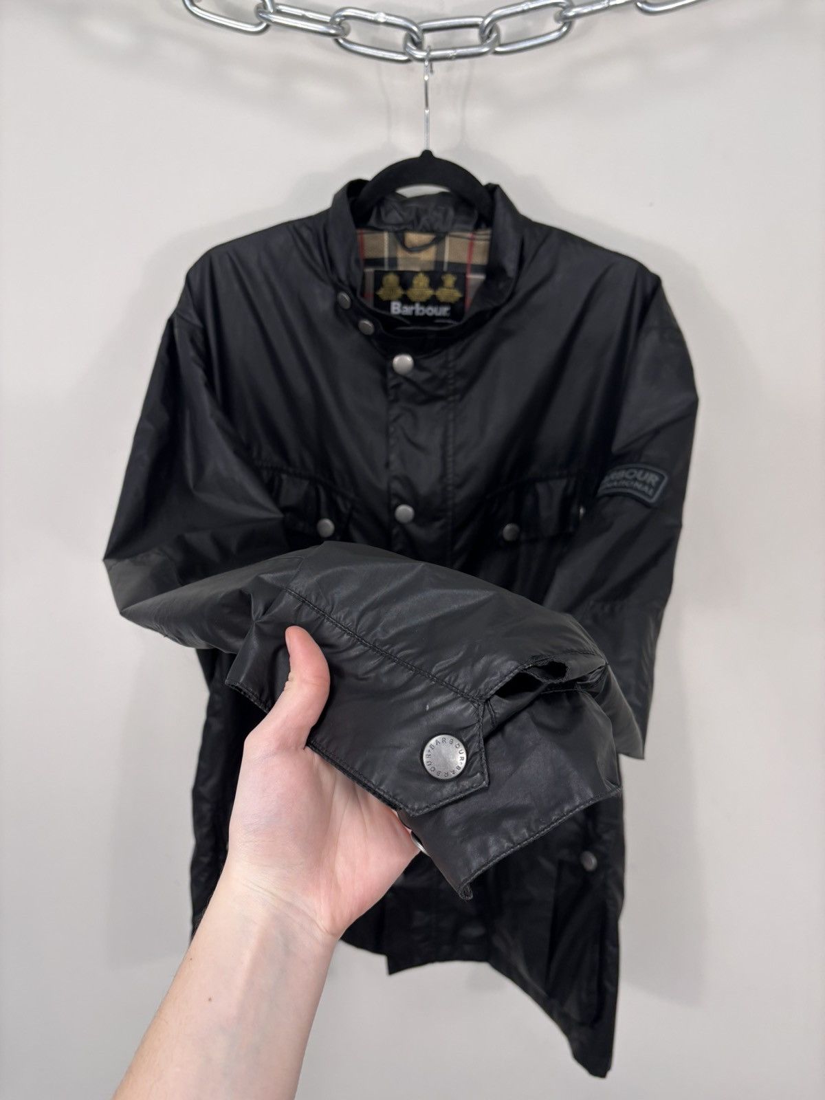 Barbour Barbour International Men’s Norton Black Jacket Coat Size US XXL / EU 58 / 5 - 11 Thumbnail