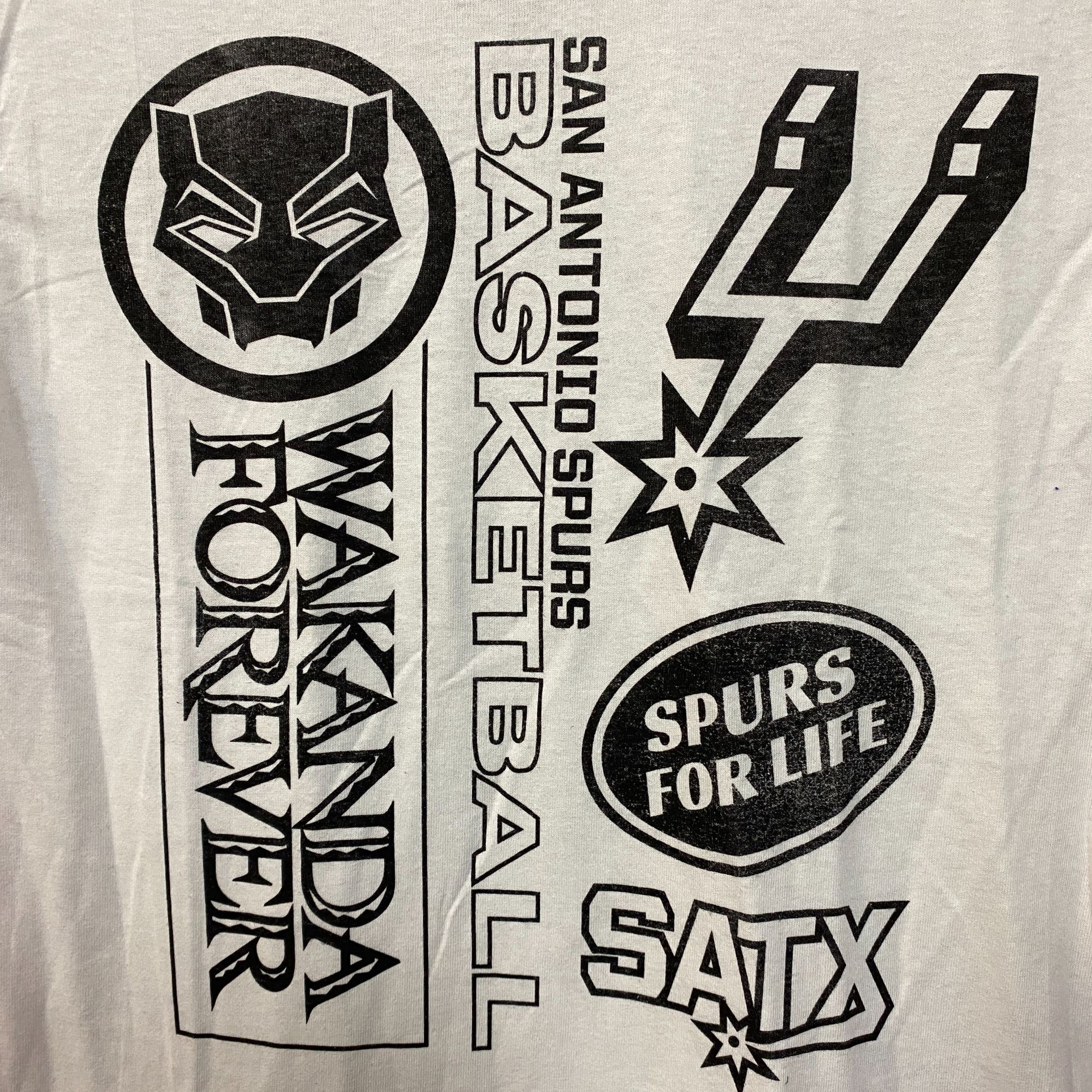 Junk Food San Antonio Spurs x Black Panther Wakanda Forever Basketball Size US XS / EU 42 / 0 - 2 Thumbnail