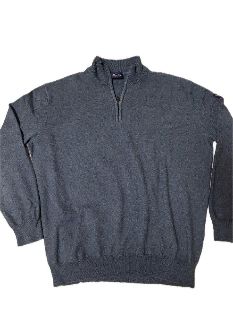 Paul & Shark Paul & Shark Yachting Virgin Wool Half-Zip Sweater Riri Size US XL / EU 56 / 4 - 13 Thumbnail