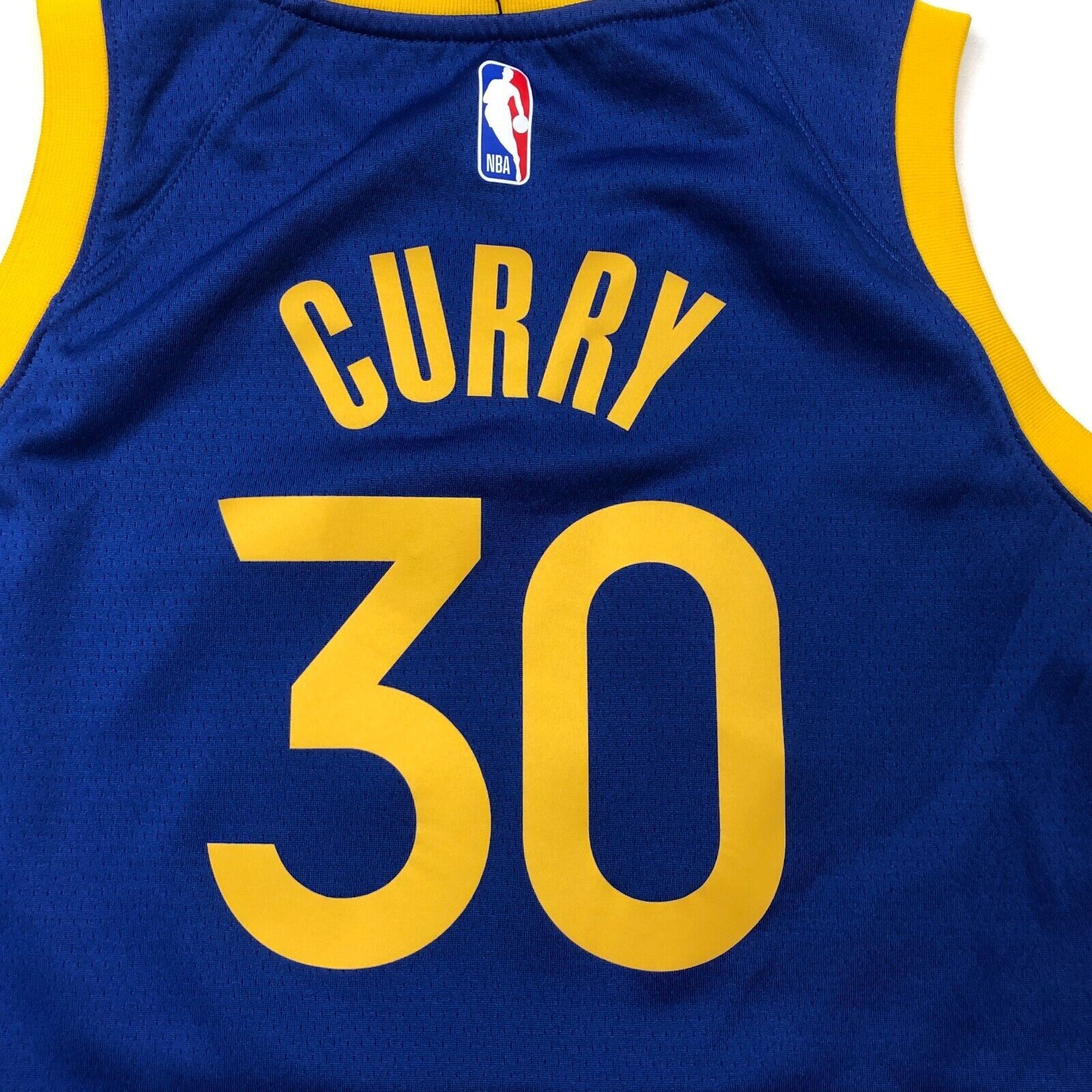 NBA × Nike New Golden State Warriors Curry 30 Icon Jersey Size XL Nike Size US XL / EU 56 / 4 - 6 Thumbnail