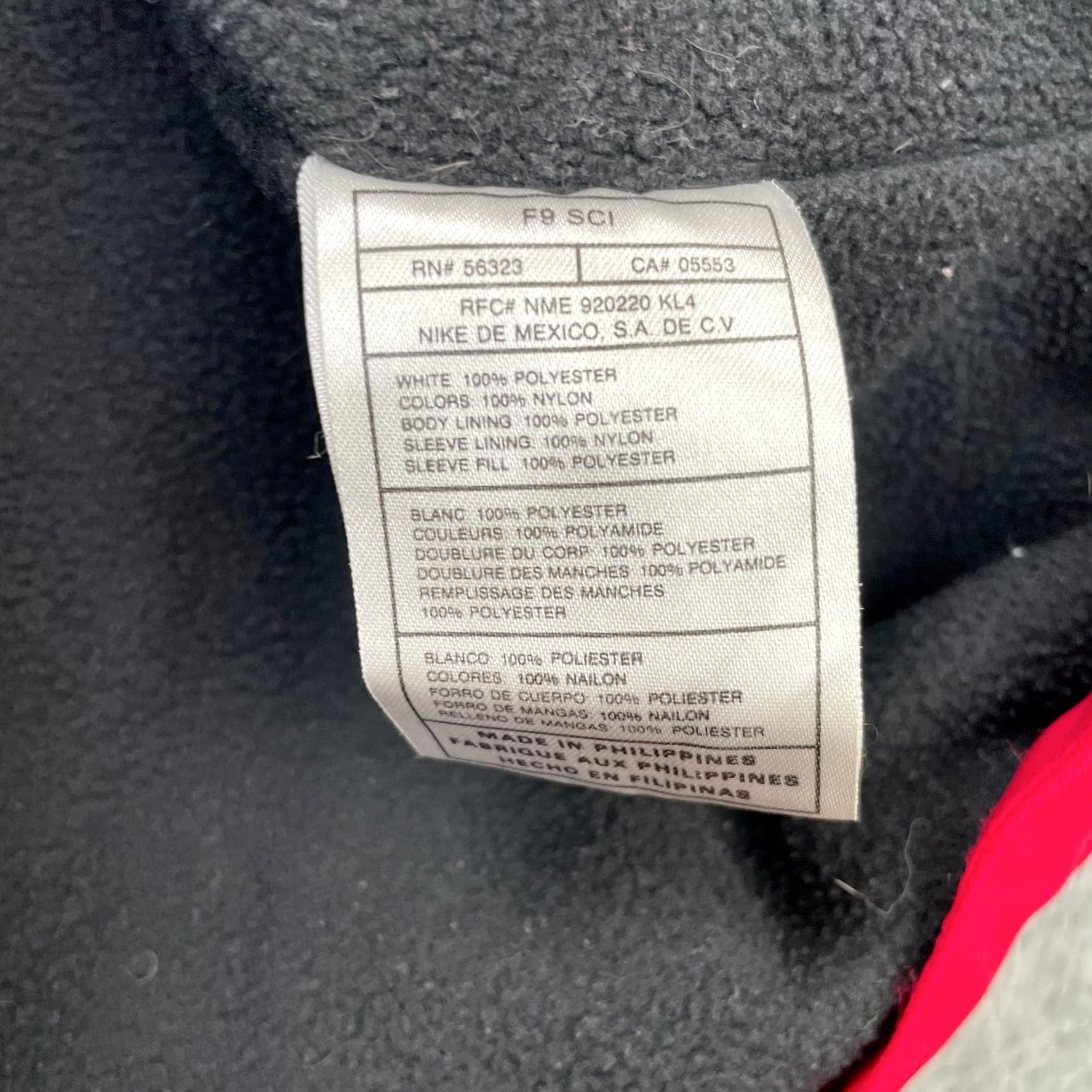 Nike VINTAGE Nike Jacket Mens XXL Red Performance Full Zip Insulated Fleece Lined Size US XXL / EU 58 / 5 - 4 Thumbnail