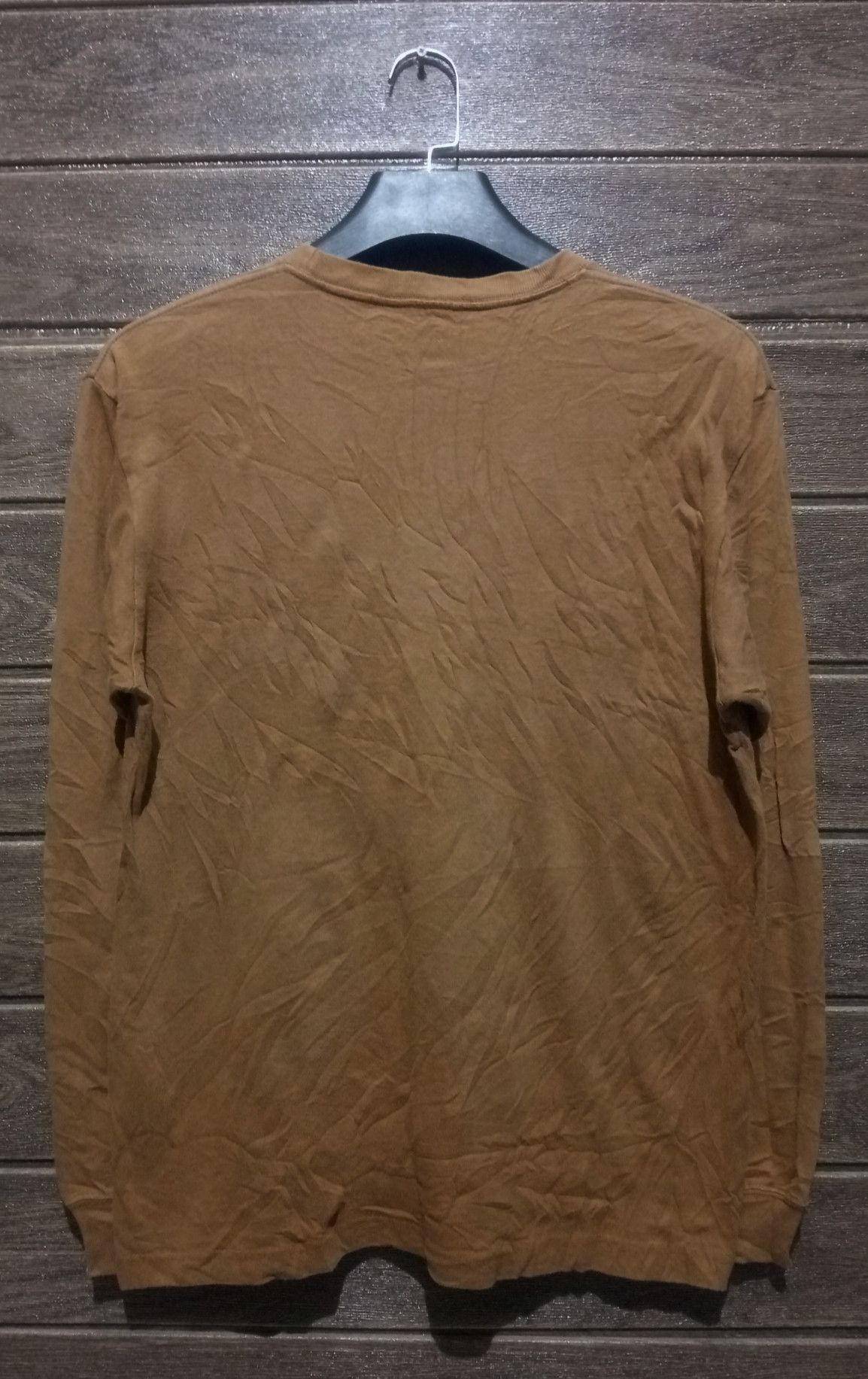 Ben Davis Vintage Ben Davis Single Pocket Long Sleeve Tshirt Size US M / EU 48-50 / 2 - 6 Thumbnail