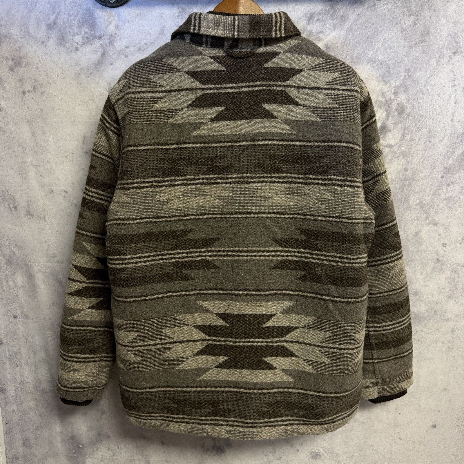 JACHS NY Jachs New York Aztec Jacket Mens Medium Snap Button Sherpa L Size US M / EU 48-50 / 2 - 2 Thumbnail