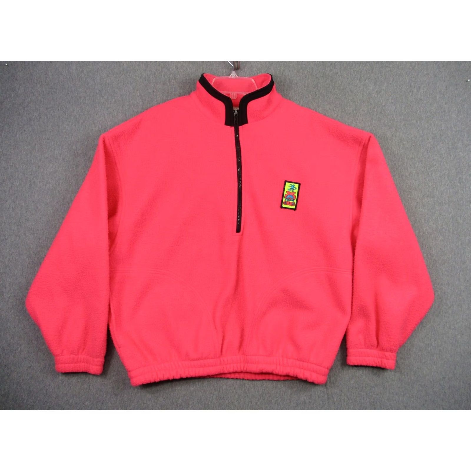 Ocean Pacific Ocean Pacific Sweatshirt 1/4 Zip Men Medium Pink X Treme Air 80s Size US M / EU 48-50 / 2 - 2 Thumbnail