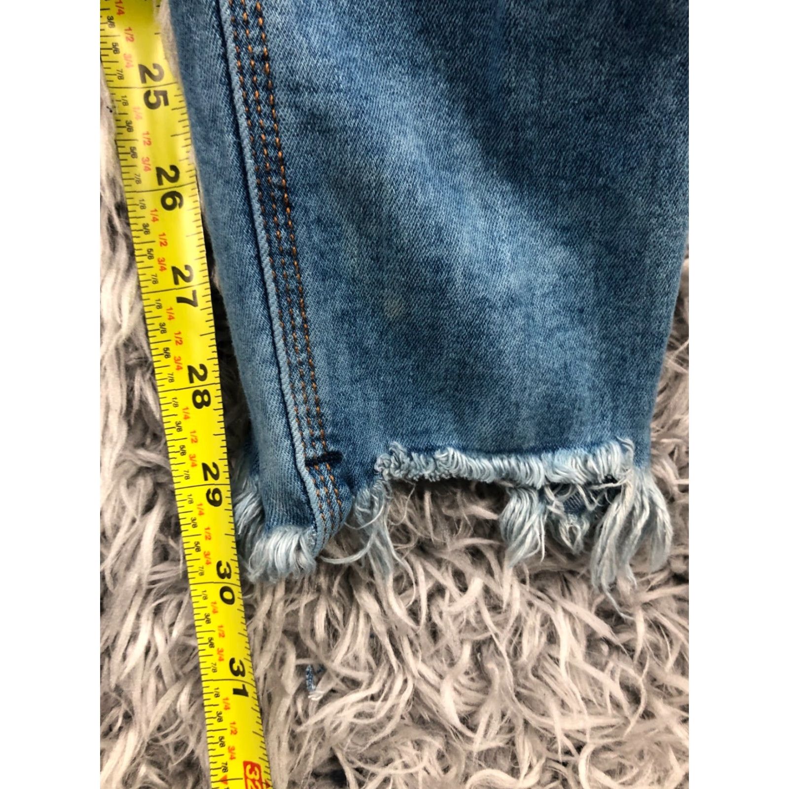 Mango Mango Denim Skinny Jeans Womens Medium Wash Blue 8 Regular Rise Mid 5-Pocket Denim Jeans Mango Denim Size 30" / US 8 / IT 44 - 3 Thumbnail