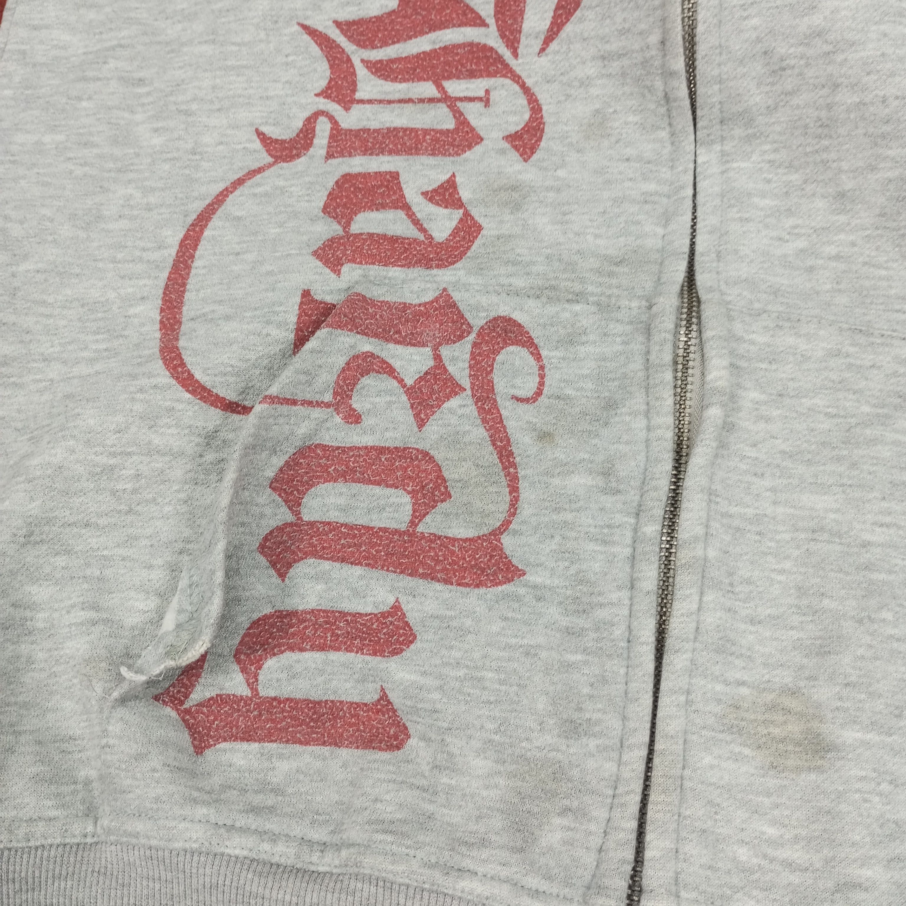 Christian Audigier Ed Hardy Designer Brand Skulls Design Zipper Hoodies Size US M / EU 48-50 / 2 - 8 Thumbnail