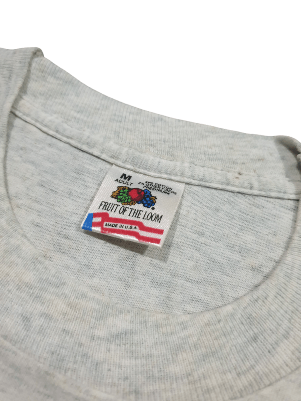 Vintage 90s Nervous Records T-shirt Size US M / EU 48-50 / 2 - 6 Thumbnail