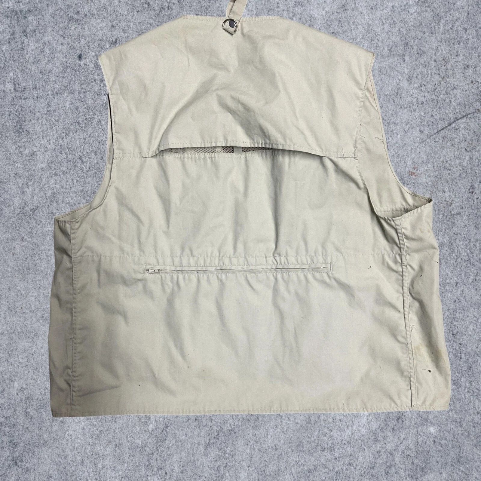 Vintage American Fisherman Vintage Beige Fishing Vest Mens XL Outdoo Size US XL / EU 56 / 4 - 3 Thumbnail