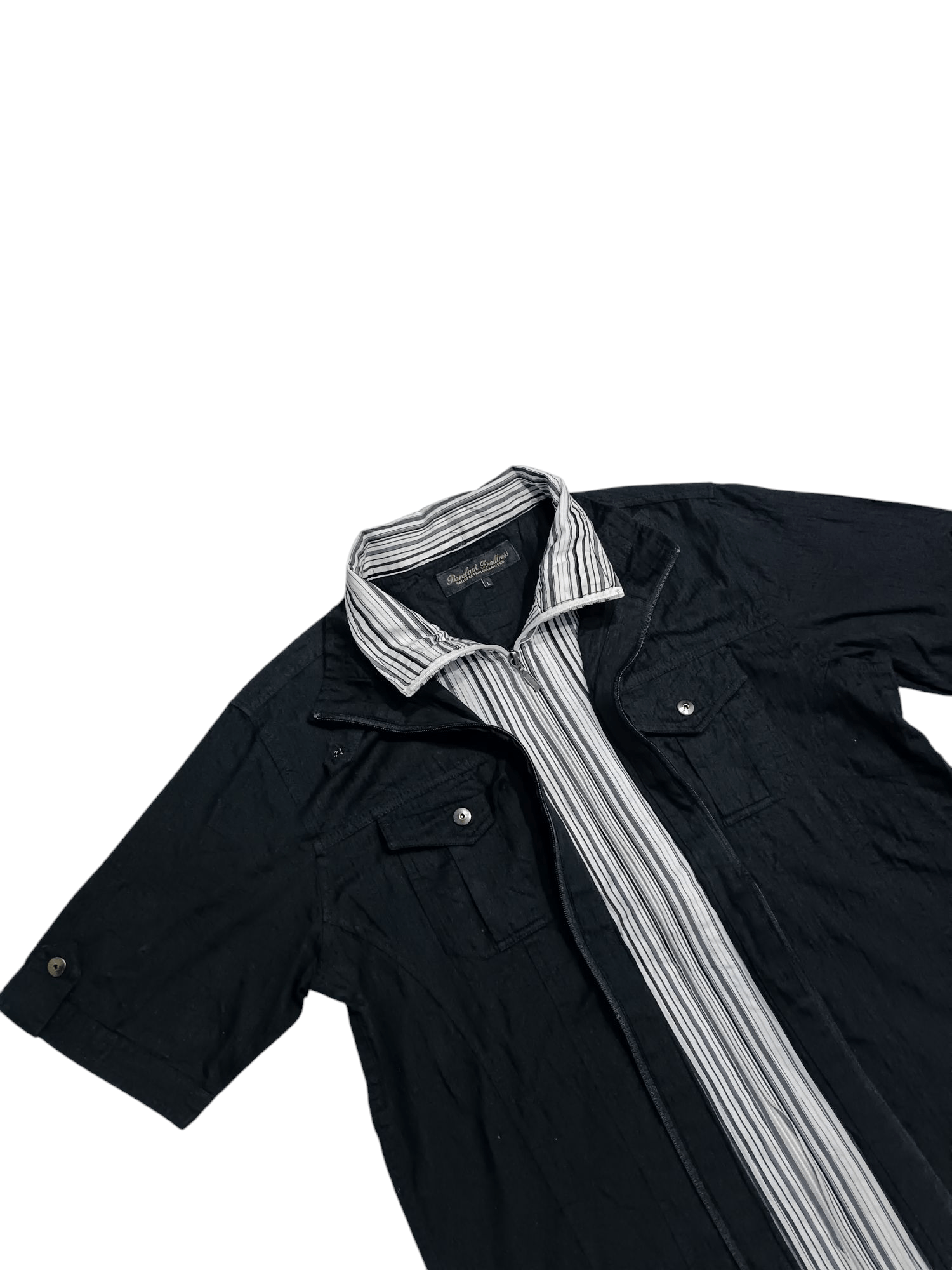 Japanese Brand × Seditionaries Japanese Brand Double Layer Zip Up Shirt Size US L / EU 52-54 / 3 - 3 Thumbnail