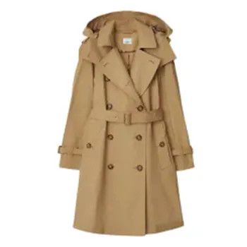 Burberry o1w1db10426 Belted Trench Coat in Beige Size M / US 6-8 / IT 42-44 - 1 Preview