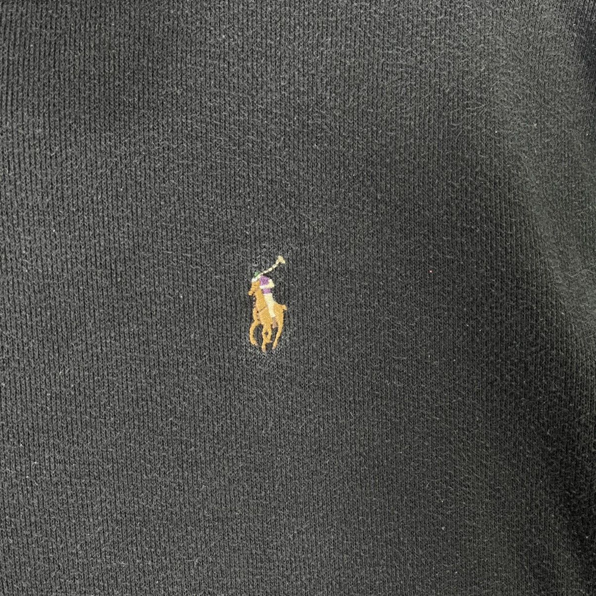 Polo Ralph Lauren Polo Ralph Lauren Estate Rib Half Zip Pullover Black Size US XXL / EU 58 / 5 - 4 Thumbnail