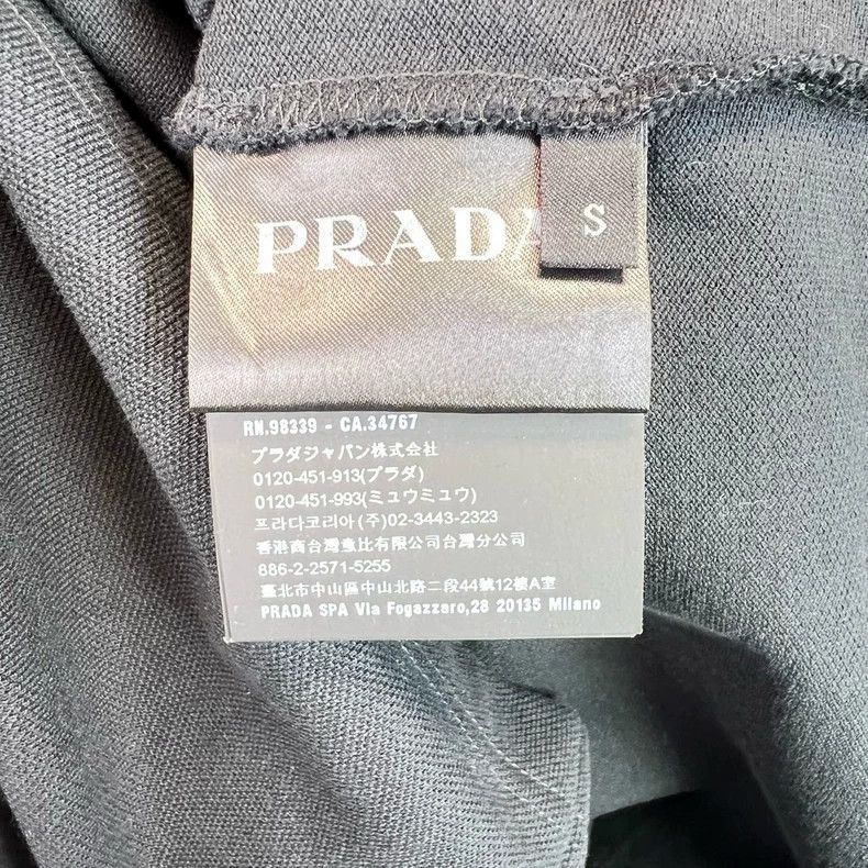 Prada PradaSolid color simple breathable sweat-absorbing short sl Size US S / EU 44-46 / 1 - 4 Thumbnail