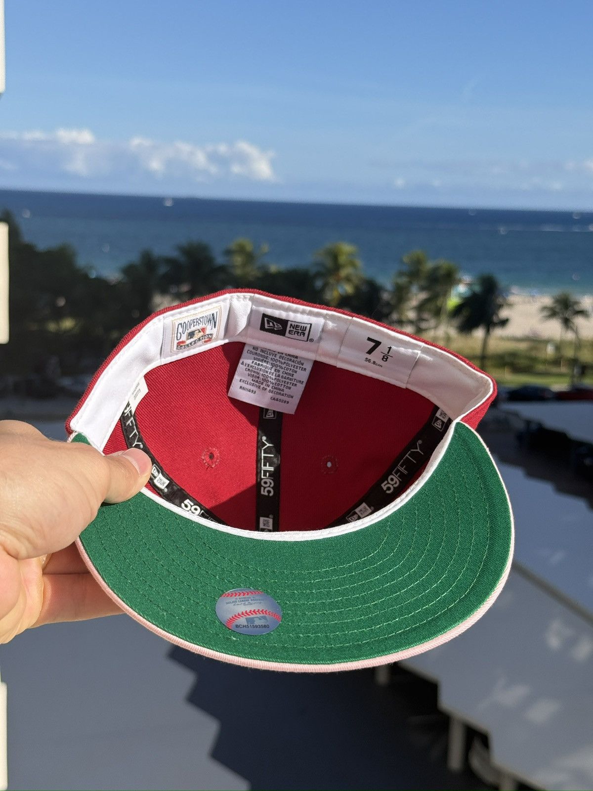 New Era New Era X Hat Club Atlanta Braves “Pulse of Life” Fitted Hat Size ONE SIZE - 4 Thumbnail