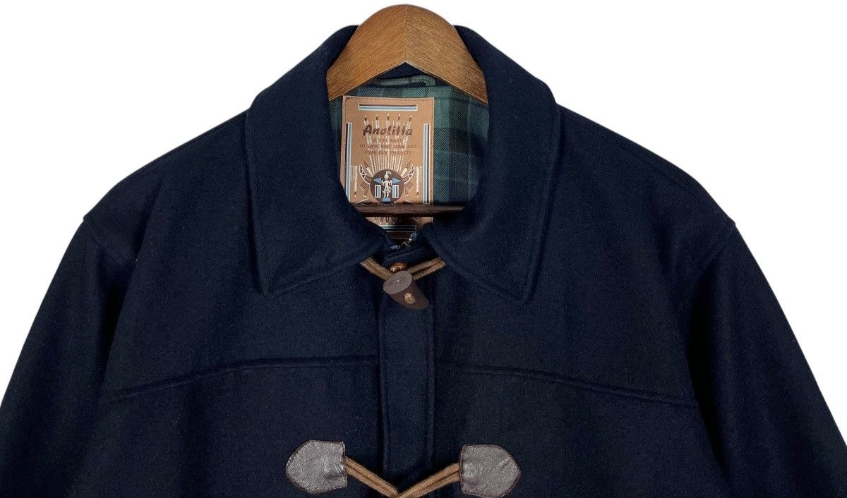 Japanese Brand × Vintage Vintage Anolitta Crop Duffle Jacket In Navy Size M / US 6-8 / IT 42-44 - 6 Thumbnail