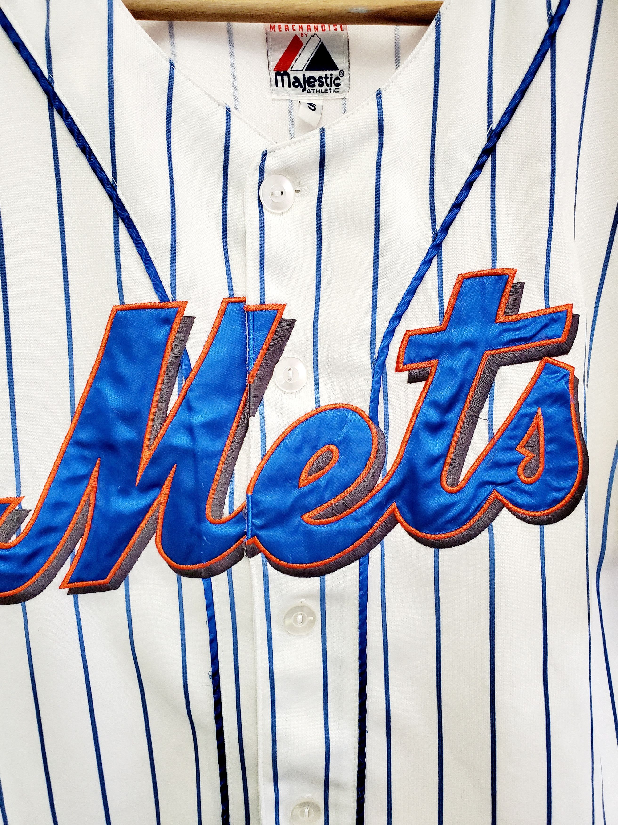 Jersey MLB Majestic MLB NEW YORK METS MAJESTIC BASEBALL JERSEY SIZE Grailed