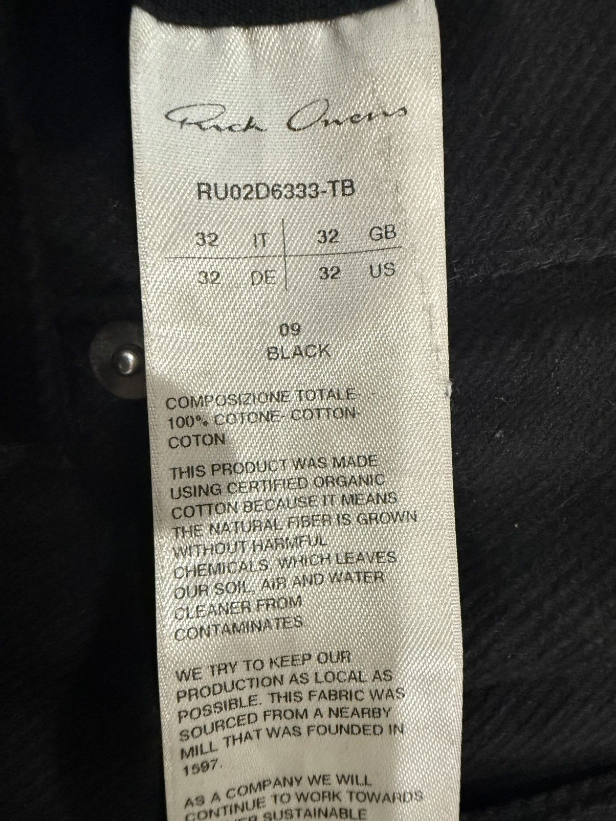 Rick Owens Rick Owens Geth Bootcut Size US 32 / EU 48 - 4 Thumbnail