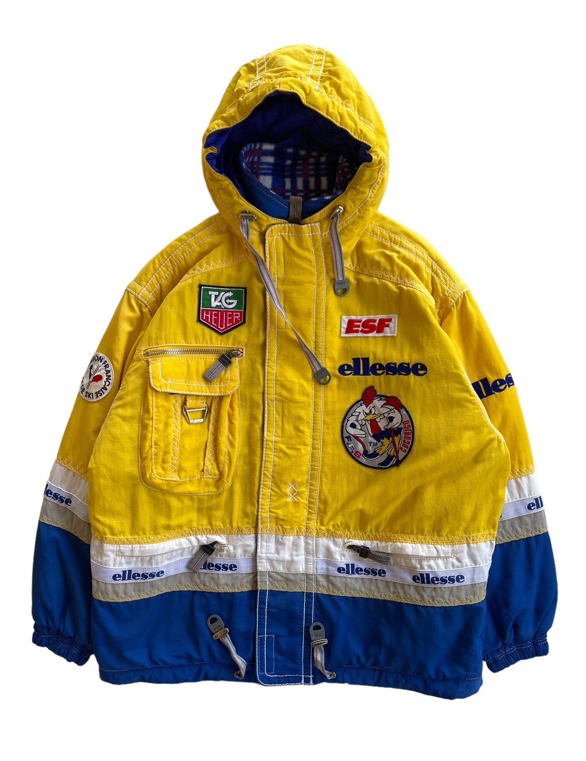 90s ellesse France cocorico ski wear 当時物 90s ellesse France cocorico ski wear 当時物