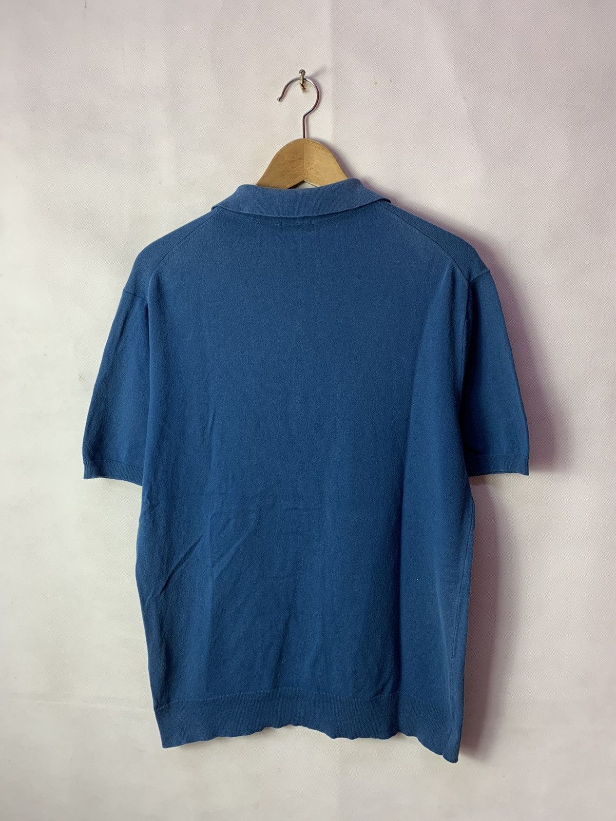 Japanese Brand 🔥Uniqlo Plain Polo Essentials Tee Old Money Size US L / EU 52-54 / 3 - 5 Thumbnail