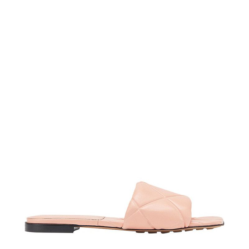 o1n1vont1124 Rubber Lido Flats in Pink