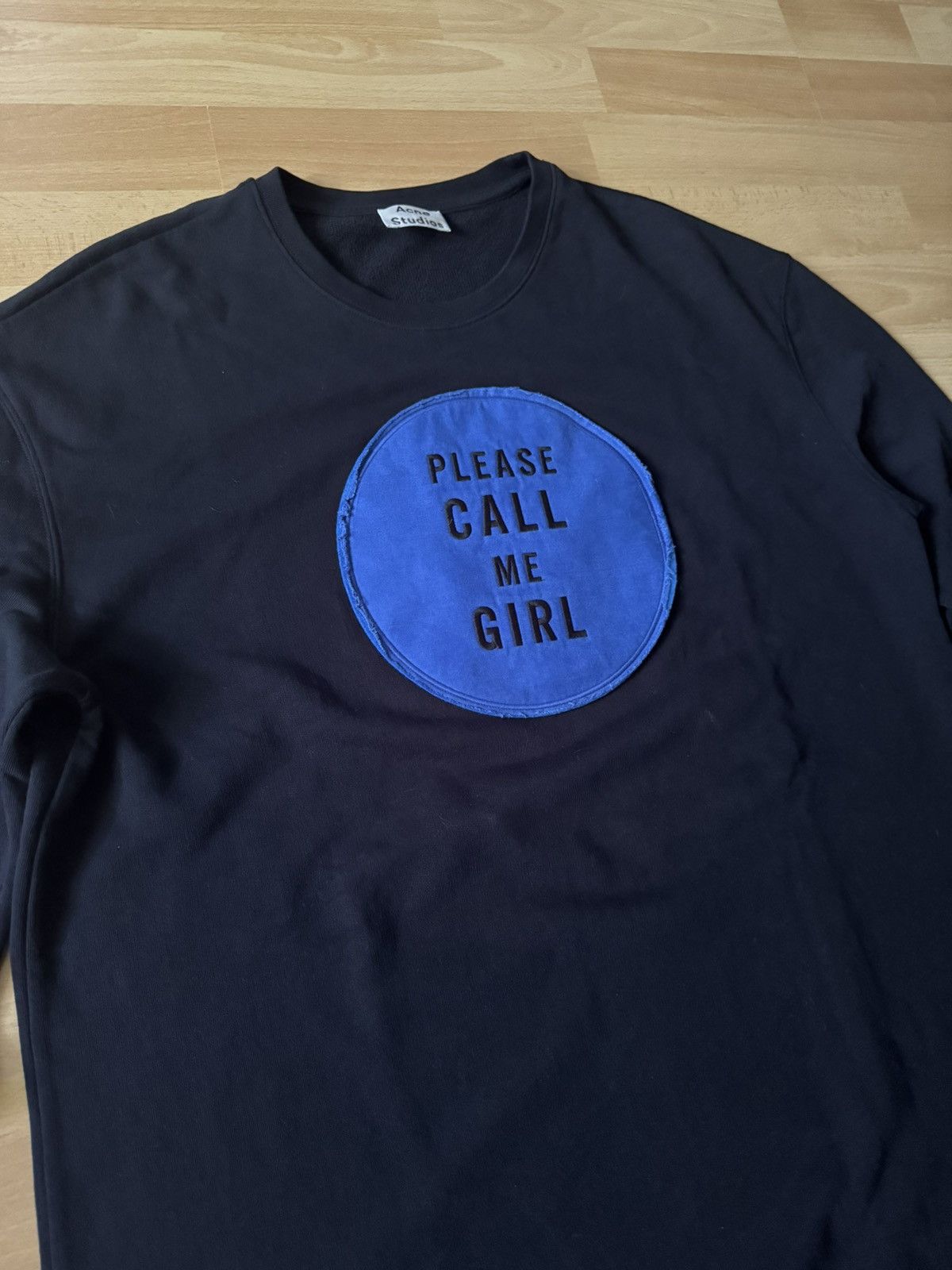 Acne Studios Acne Studios "Please Call Me Girl" Casey Crewneck Sweatshirt Size US XS / EU 42 / 0 - 2 Thumbnail