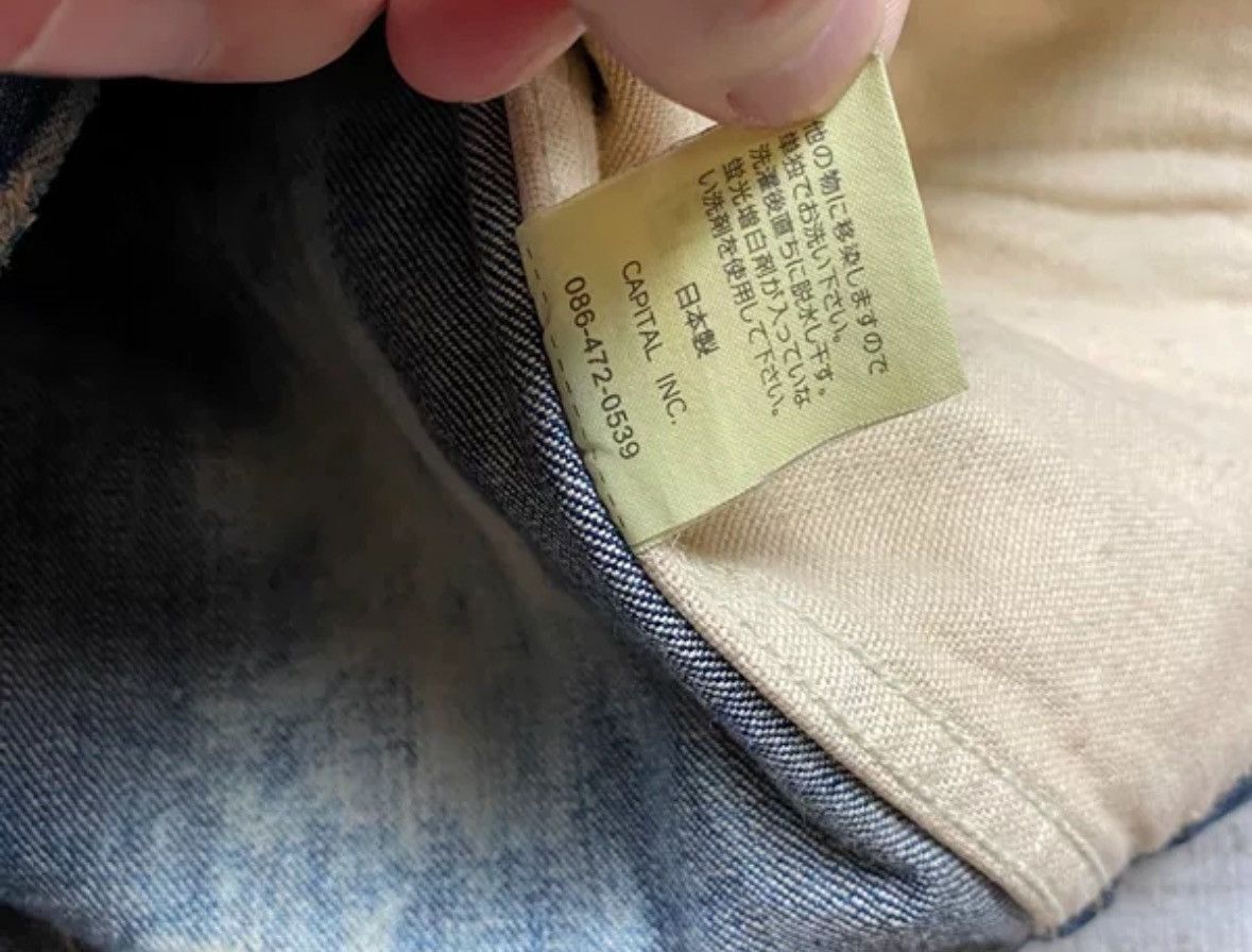 Kapital KAPITAL KOUNTRY Hirata Kazuhiro Nissan washed denim jacket Size US L / EU 52-54 / 3 - 9 Thumbnail