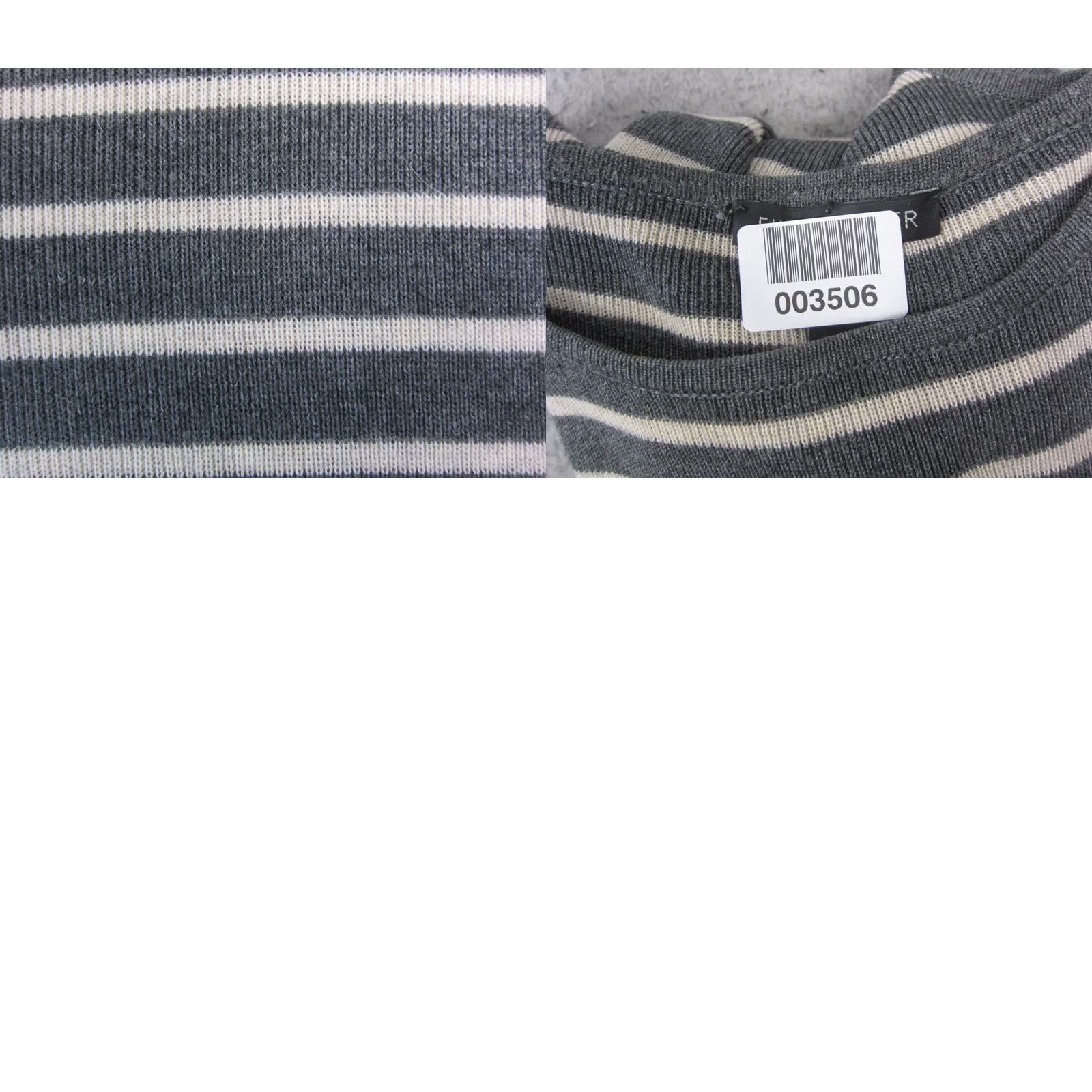Eileen Fisher Eileen Fisher Sweater Women XL Gray White Striped Wool Blend Knit Size XL / US 12-14 / IT 48-50 - 9 Thumbnail