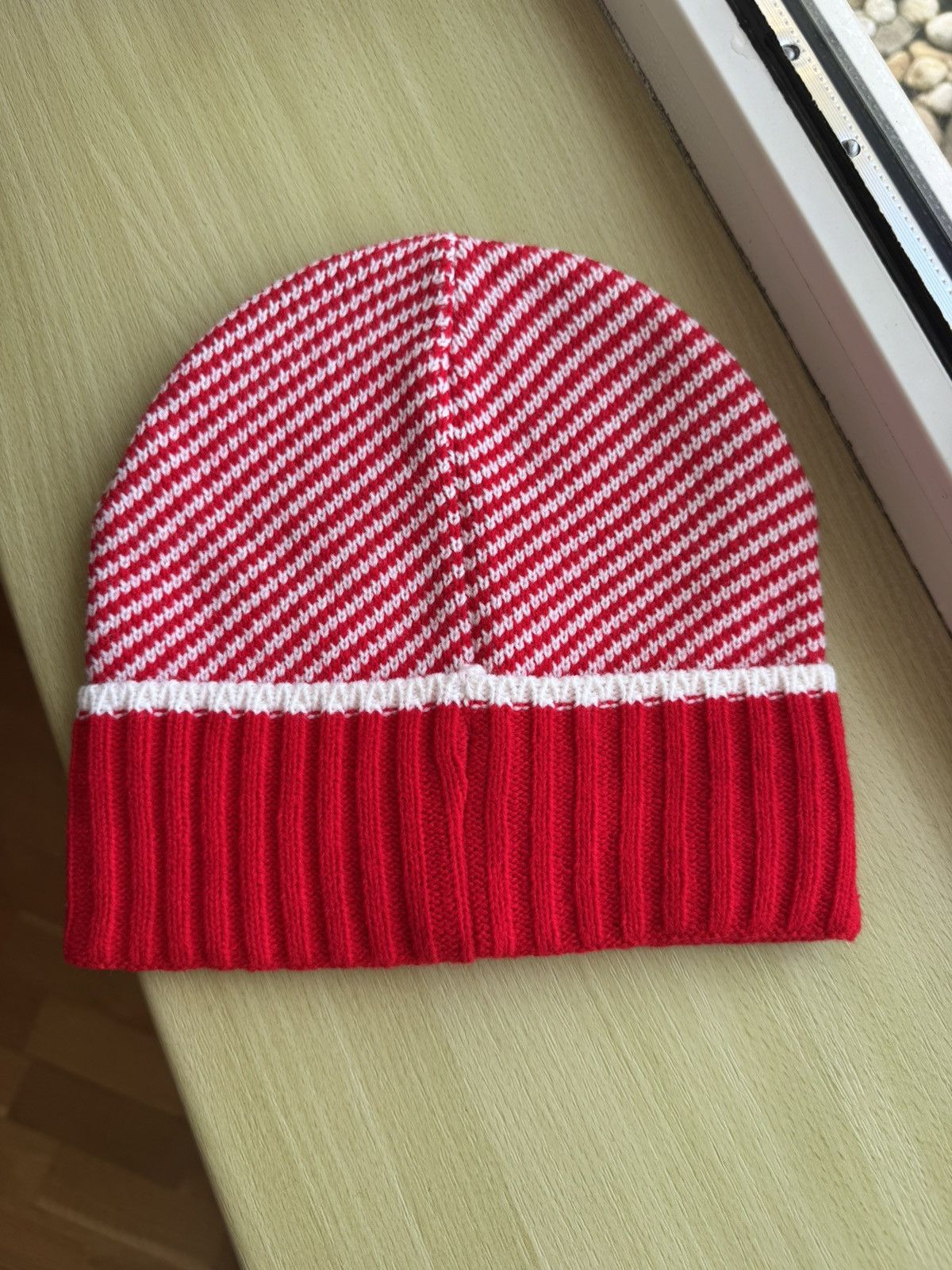 Vintage RARE ARSENAL FC OFFICIAL FOOTBALL WARM BEANIE HAT Size ONE SIZE - 2 Thumbnail