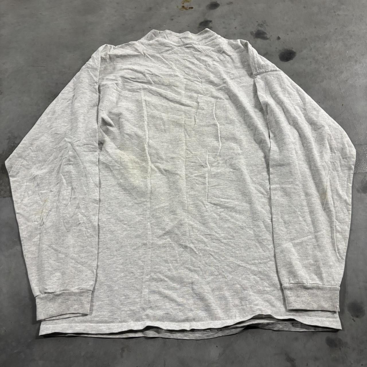 Vintage Crazy Vintage 90s Colligate Made In USA Longsleeve Tee! Size L Size US L / EU 52-54 / 3 - 5 Thumbnail