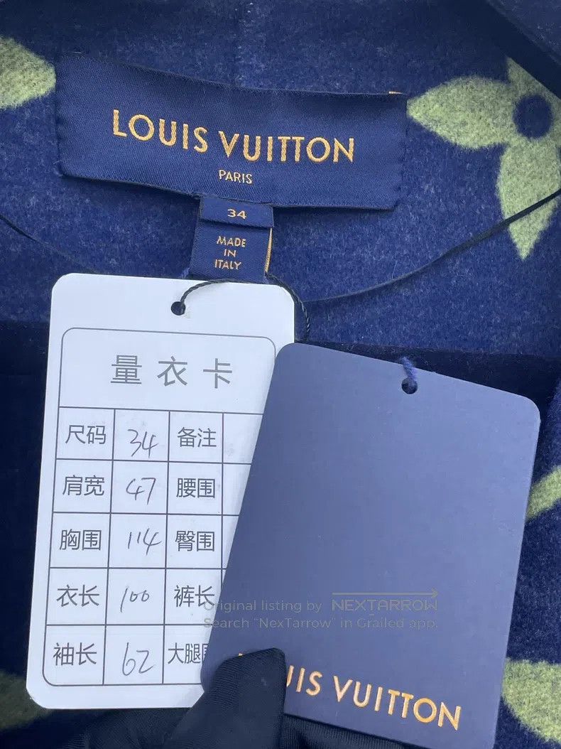 Louis Vuitton Louis Vuitton Blue bathrobe coat Size XXS / US 00 / IT 34 - 7 Thumbnail