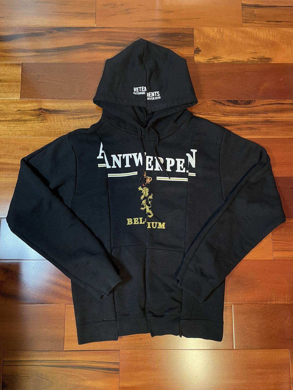 Vetements Vetements Antwerpen reconstructed hoodie | Grailed