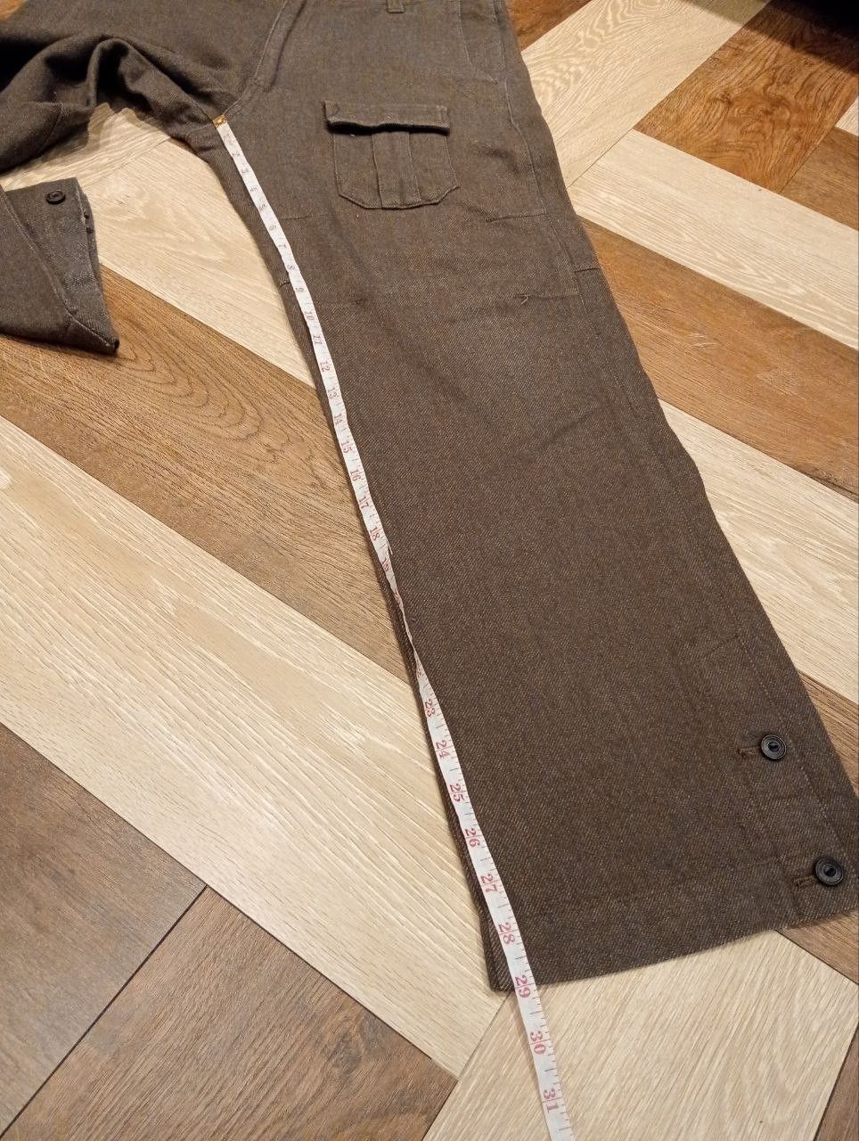 Japanese Brand JAPANESE PROHIBIT COTTON WOOL VINTAGE PANTS - SIZE L Size US 34 / EU 50 - 16 Thumbnail