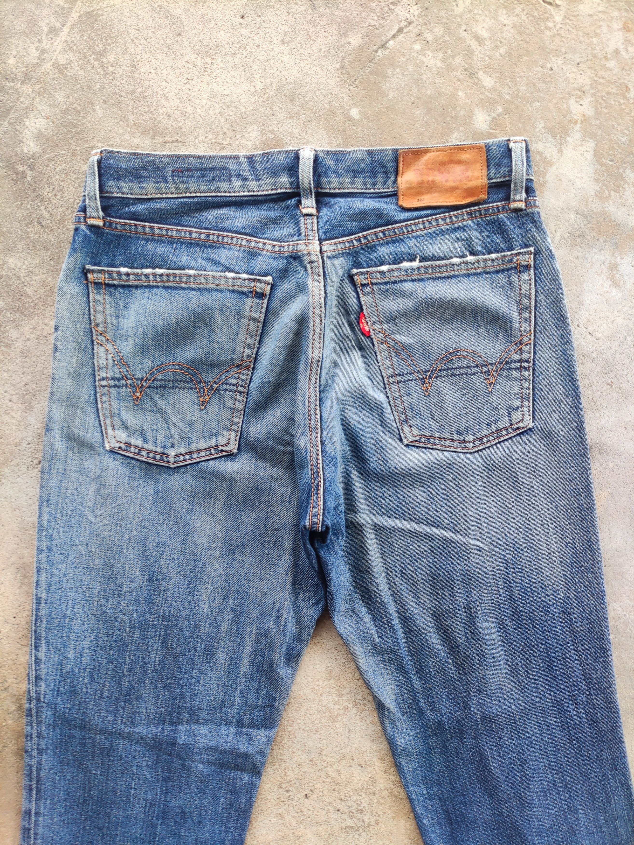 Edwin Vintage Edwin Brand Distressed Faded Denim Pants Size US 32 / EU 48 - 10 Thumbnail