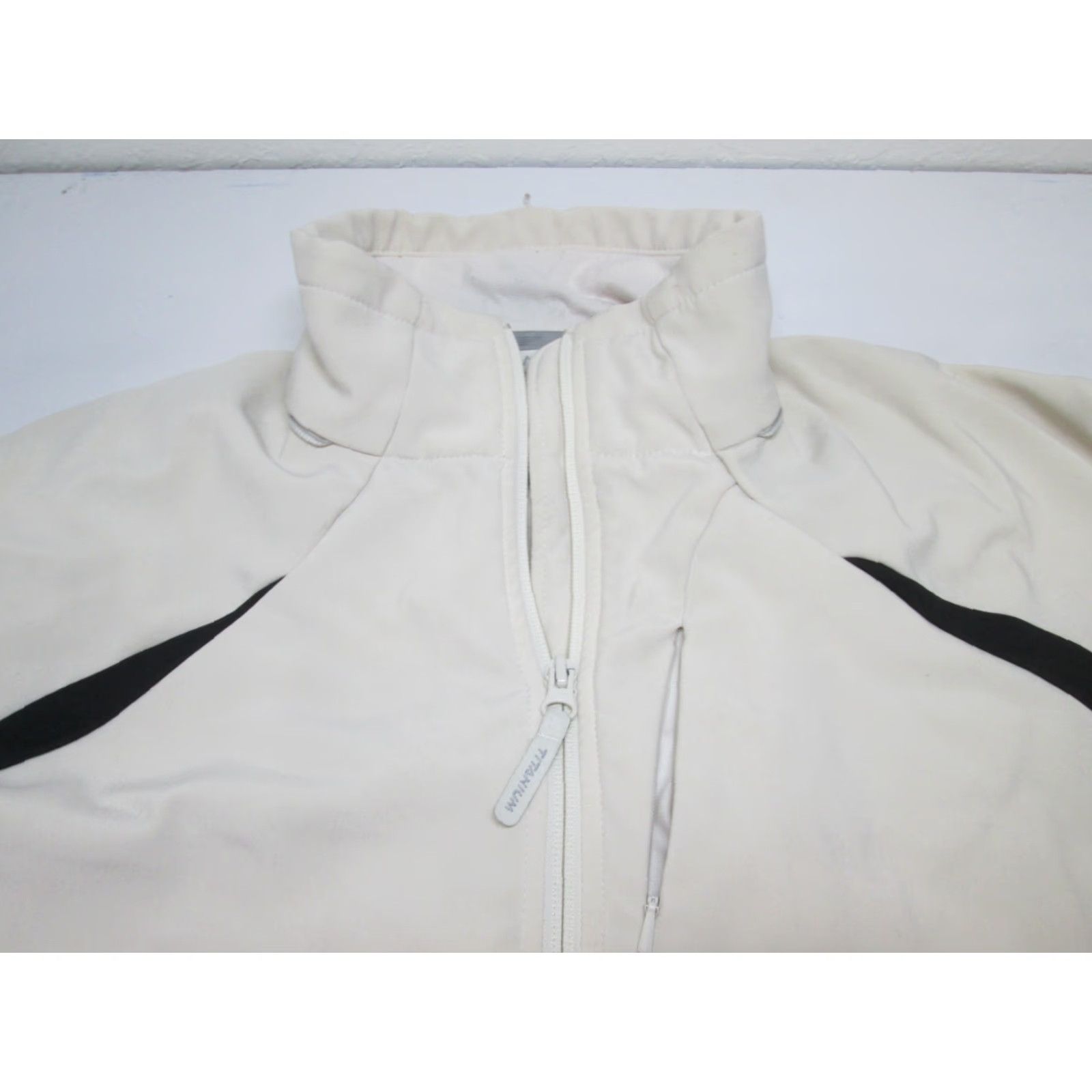 Vintage Columbia Womens Windbreaker Jacket XL Ivory Titanium Active Outerwear Size XL / US 12-14 / IT 48-50 - 4 Thumbnail