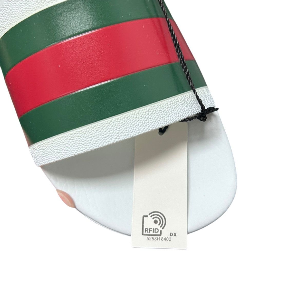 Gucci Pursuit Pool Slides Web Stripe White Size 8G BNIB display picture 1