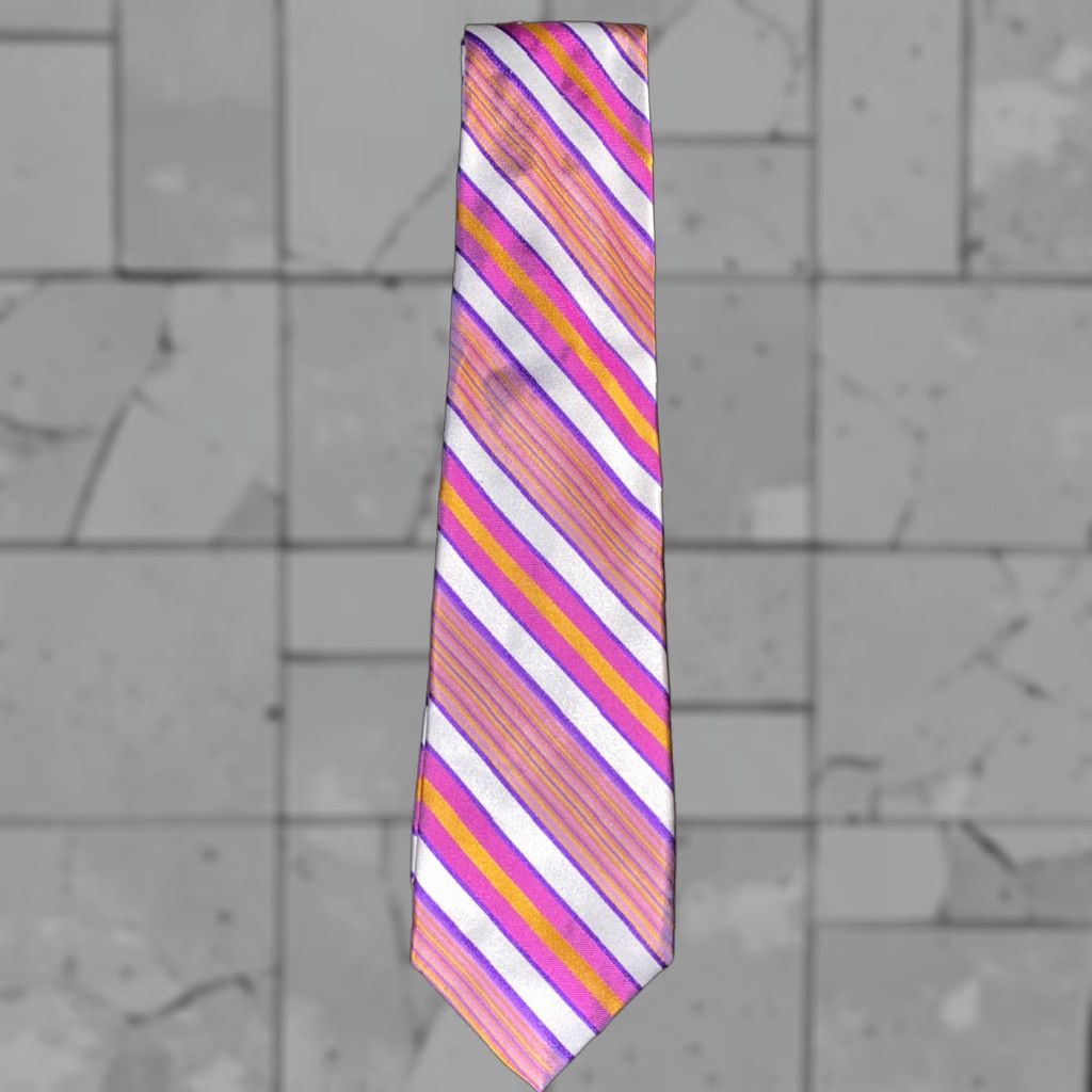 Robert Talbott Robert Talbott Multi Color Striped Silk Tie 59 In Mens Tie 100% Silk Classic 57-60 in Multi-Color Size ONE SIZE - 1 Thumbnail