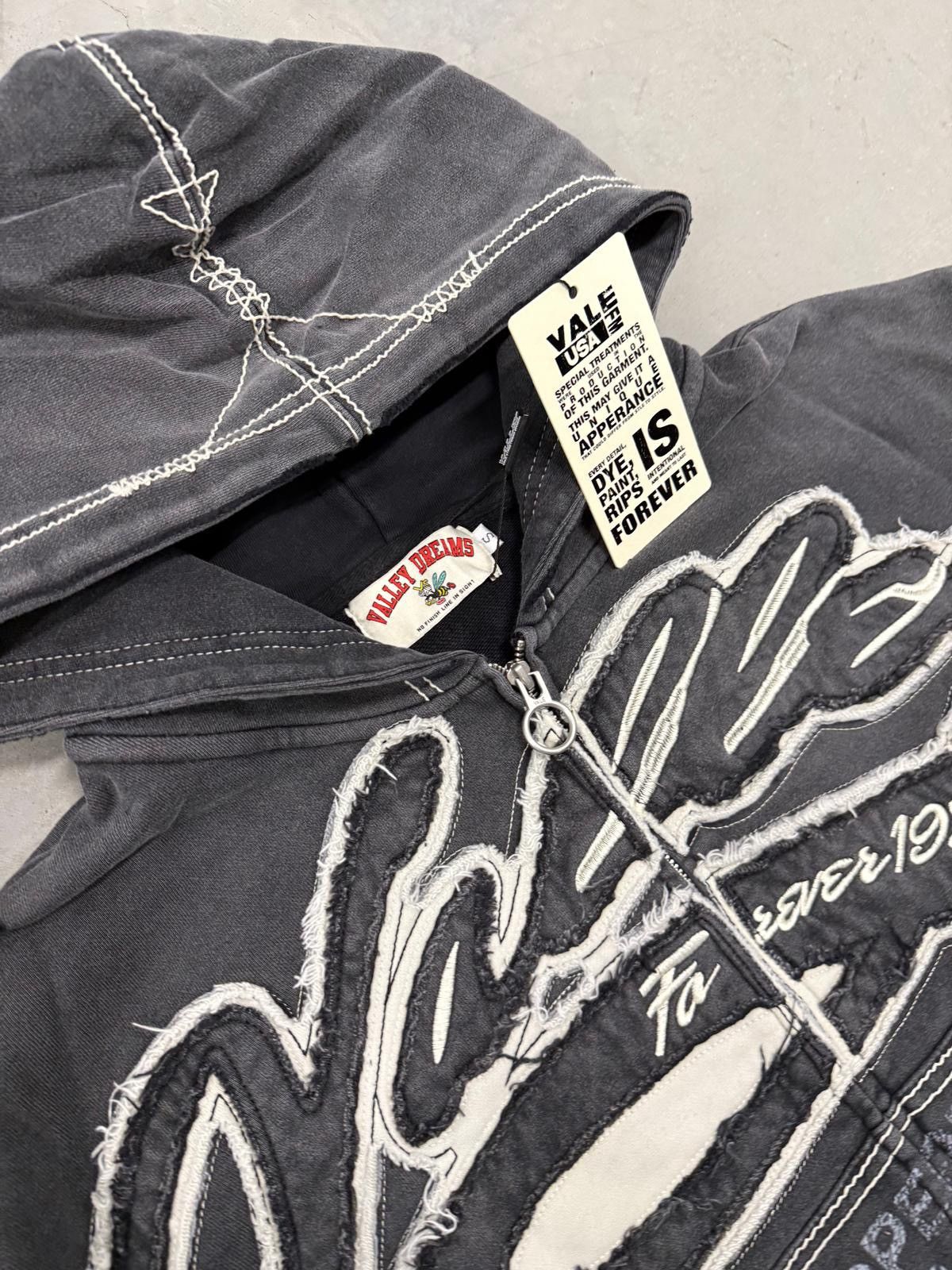 Vale Vale Forever Valley Dreams Black Religion Zip Up Hoodie Size US XL / EU 56 / 4 - 3 Thumbnail
